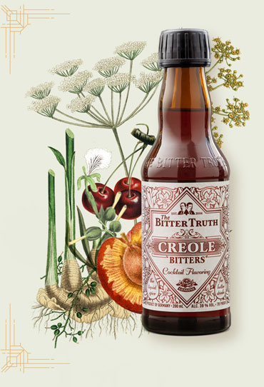 The Bitter Truth Creole Bitters Illustration with herbs