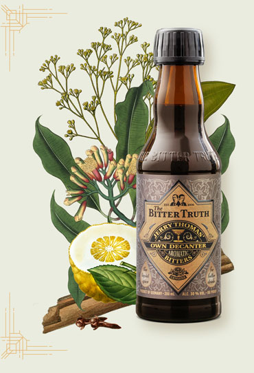 The Bitter Truth Jerry Thomas Bitters Illustration with spices